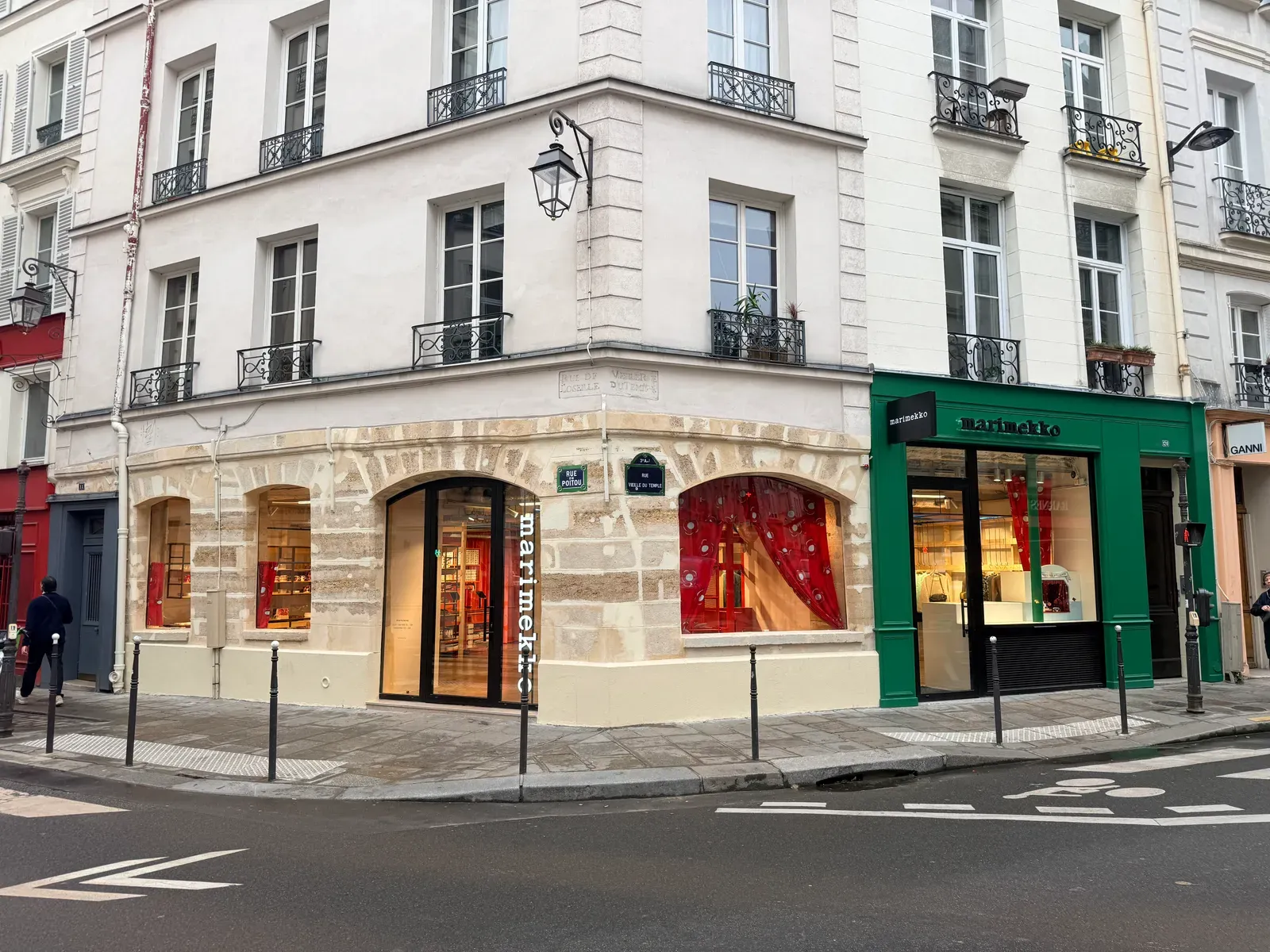 Transformation d'un local commercial — 122 Vieille-du-Temple — Paris 3e
