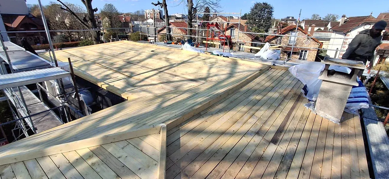 Création d’une terrasse en bois